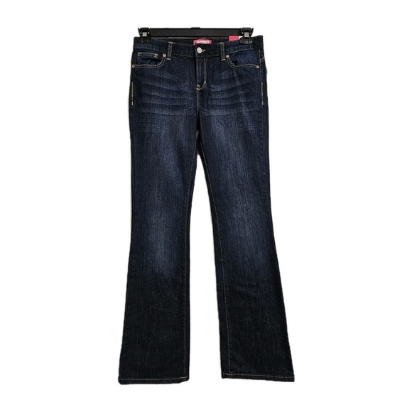 Old Navy Other - Old Navy Bootcut Jeans Girls 16 Dark Wash Stretch Adjustable Waist Denim Y2K NWT